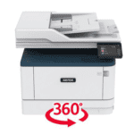 Xerox® B305 Multifunktionsdrucker, virtuelle Vorführung und 360°-Ansicht.