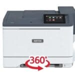 Virtuelle 360°-Demo des Xerox® C410 Farbdruckers Virtuelle 360°-Demo des Xerox® C410 Farbdruckers