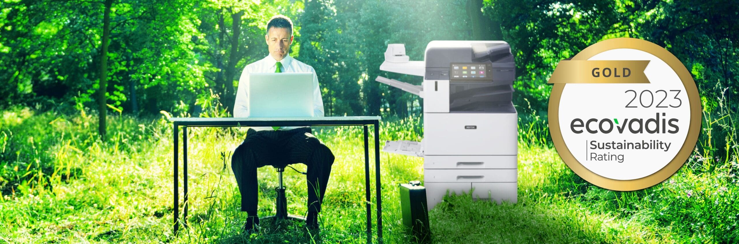 Xerox-Nachhaltigkeit EcoVadis – Grünes Licht für die Ökobilanz