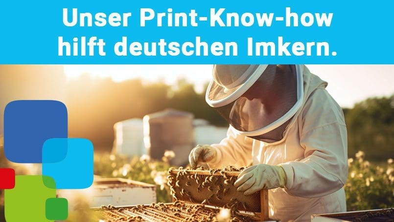Unser Print-Knowhow hilft deutschen Imkern
