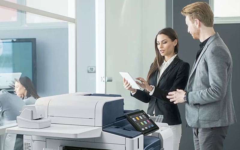druckerflotten-management-team-jansen Xerox Druckerflottenmanagement