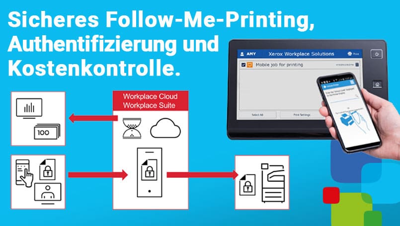 Vergessene Ausdrucke, unnötige Druckkosten und Sicherheitsrisiken gehören der Vergangenheit an. Erfahren Sie, wie Follow Me Printing moderne Druckumgebungen sicherer und effizienter macht.